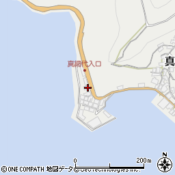 愛媛県八幡浜市真網代184周辺の地図