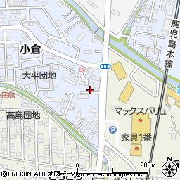 佐賀県三養基郡基山町小倉395-15周辺の地図