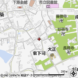 大分県杵築市南杵築1560-1周辺の地図