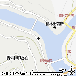 愛媛県西予市野村町坂石211周辺の地図
