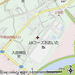 大分県杵築市本庄上本庄1475周辺の地図