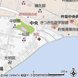 大分県杵築市南杵築魚町18周辺の地図