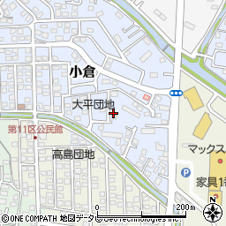 佐賀県三養基郡基山町小倉375-20周辺の地図