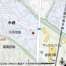 佐賀県三養基郡基山町小倉395-20周辺の地図