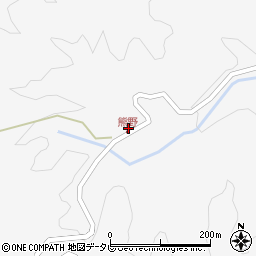 大分県宇佐市院内町日岳1206周辺の地図