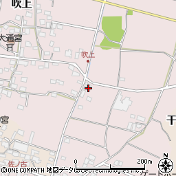 福岡県小郡市吹上629周辺の地図