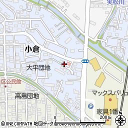 佐賀県三養基郡基山町小倉395-6周辺の地図