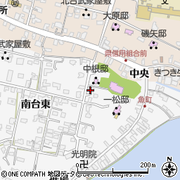 大分県杵築市南杵築188-2周辺の地図