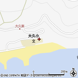 伊方町立大久小学校周辺の地図