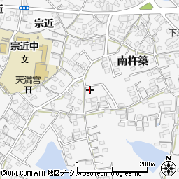 大分県杵築市南杵築1817-2周辺の地図