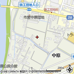 佐賀県唐津市中原周辺の地図