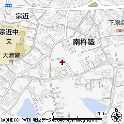 大分県杵築市南杵築1811-5周辺の地図