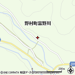 愛媛県西予市野村町富野川515周辺の地図