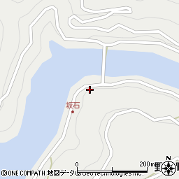 愛媛県西予市野村町坂石132周辺の地図