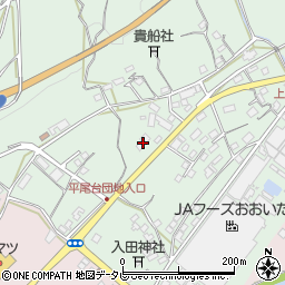 大分県杵築市本庄上本庄1351周辺の地図