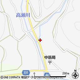 愛媛県西予市野村町高瀬911周辺の地図