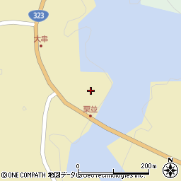 佐賀県佐賀市富士町大字栗並2832-17周辺の地図