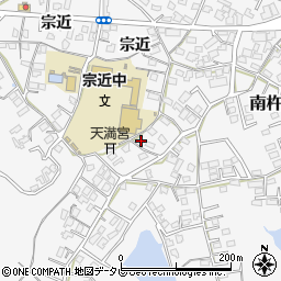 大分県杵築市南杵築1843周辺の地図