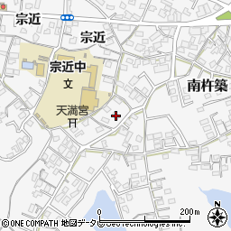 大分県杵築市南杵築1844周辺の地図