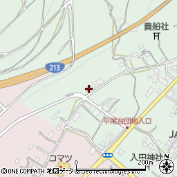 大分県杵築市本庄196-1周辺の地図