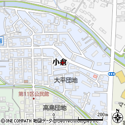 佐賀県三養基郡基山町小倉328-13周辺の地図