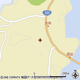 佐賀県佐賀市富士町大字栗並周辺の地図