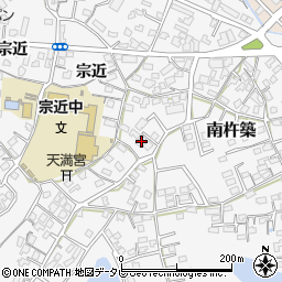 大分県杵築市南杵築1758周辺の地図