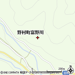 愛媛県西予市野村町富野川470周辺の地図