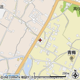 有限会社丸記屋甘木店周辺の地図
