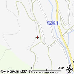 愛媛県西予市野村町高瀬4050周辺の地図