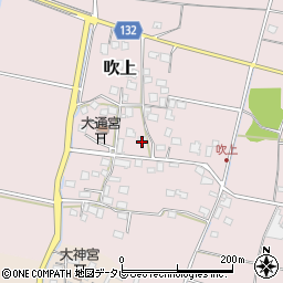 福岡県小郡市吹上832周辺の地図