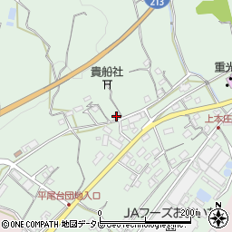 大分県杵築市本庄上本庄1273周辺の地図