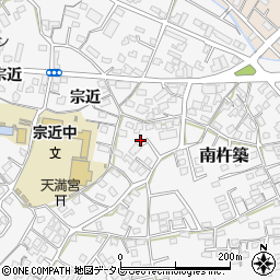 大分県杵築市南杵築1762-4周辺の地図