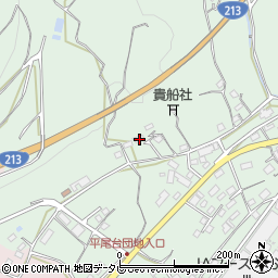 大分県杵築市本庄上本庄1255周辺の地図