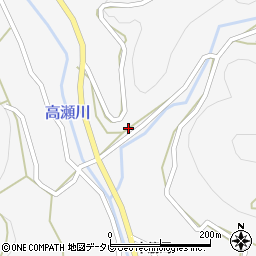 愛媛県西予市野村町高瀬1370周辺の地図