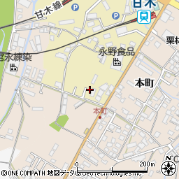 福岡県朝倉市庄屋町1264-12周辺の地図