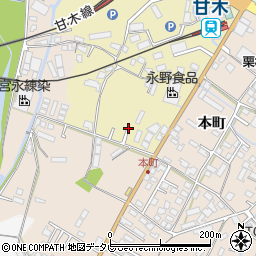 福岡県朝倉市庄屋町1264-11周辺の地図