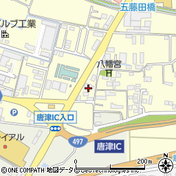 佐賀県唐津市原1401-1周辺の地図