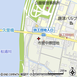 コーポ岩田Ｂ棟周辺の地図