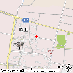 福岡県小郡市吹上852周辺の地図