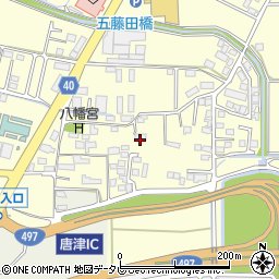 佐賀県唐津市原722周辺の地図