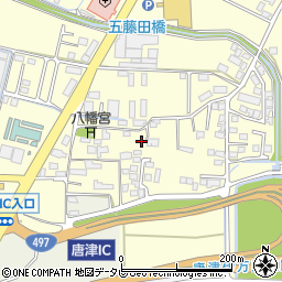 佐賀県唐津市原727-2周辺の地図
