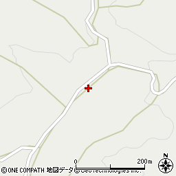 大分県杵築市山香町大字久木野尾521周辺の地図