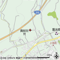 大分県杵築市本庄上本庄1085周辺の地図