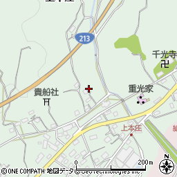 大分県杵築市本庄上本庄1082周辺の地図