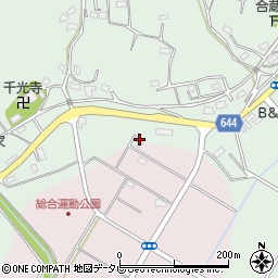 大分県杵築市本庄上本庄1647周辺の地図