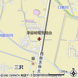津留崎電気商会周辺の地図
