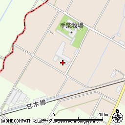 株式会社環境開発　朝倉営業所周辺の地図