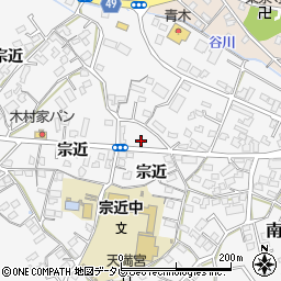 大分県杵築市南杵築1881-8周辺の地図