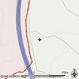 大分県杵築市山香町大字久木野尾557-165周辺の地図